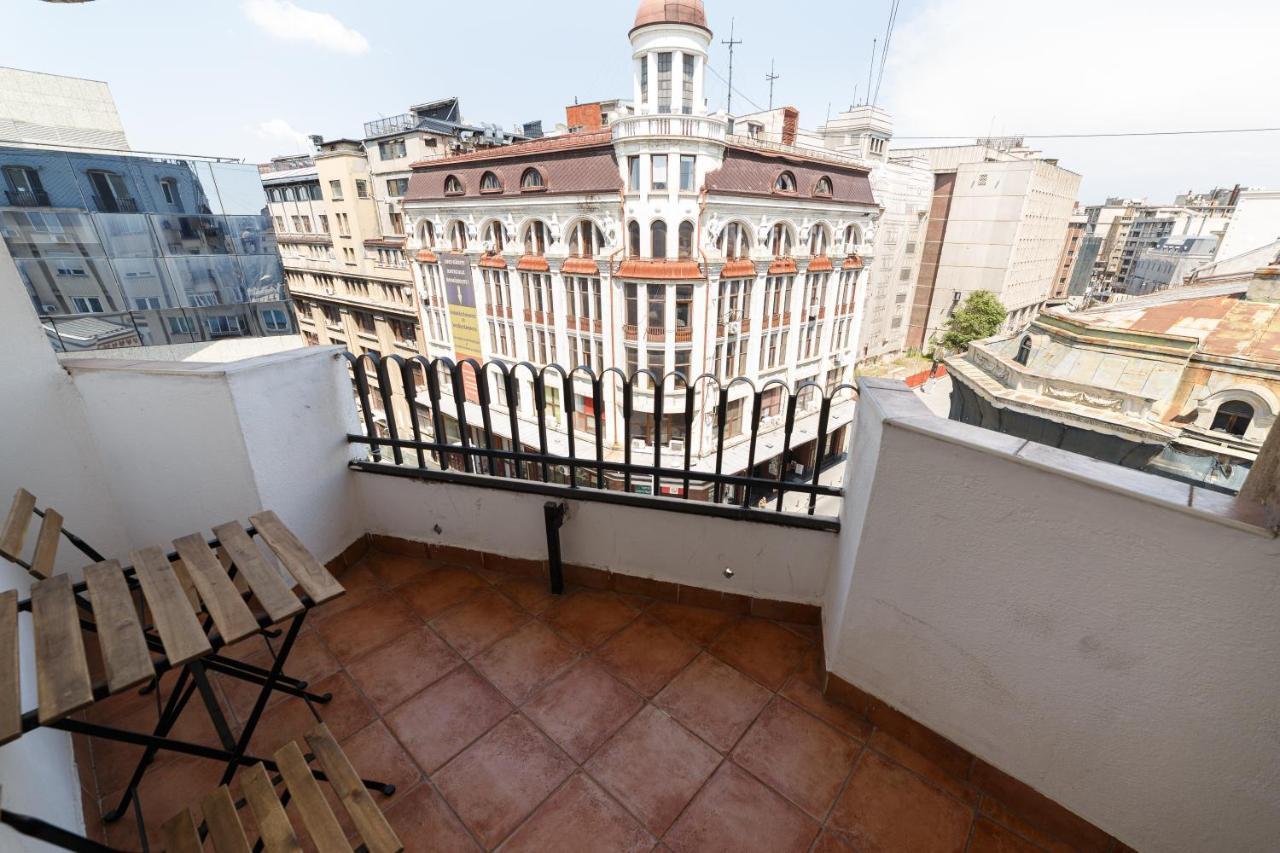Color Ap Calea Victoriei 12C Apartman Bukarest Kültér fotó
